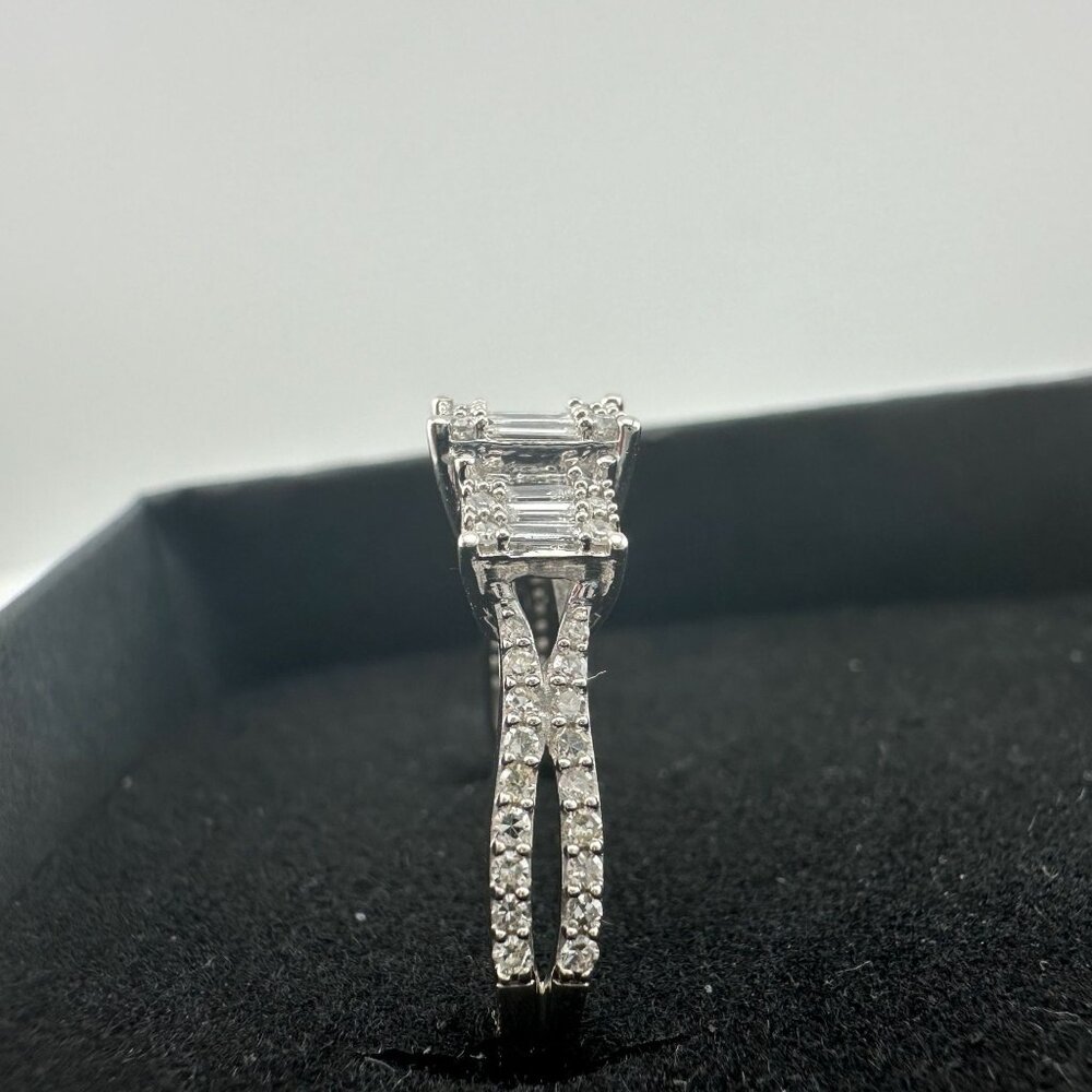 Stunning 1/2 Carat VS Lab Diamond Ring with Digital Appraisal Size 10 - Picture 15 of 16